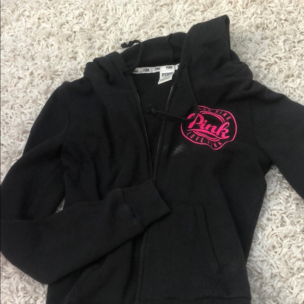 Pink hoodie